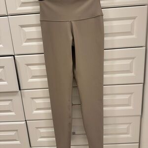 ALO Yoga Taupe High-Waisted Leggings